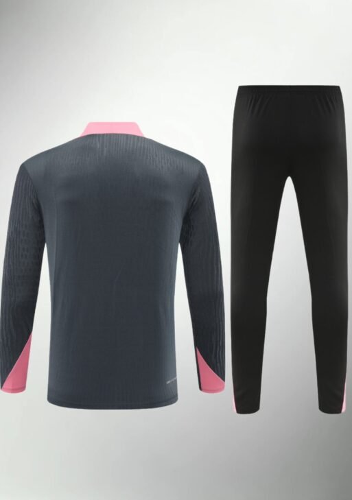 Paris Saint-Germain Gray and Pink Tracksuit