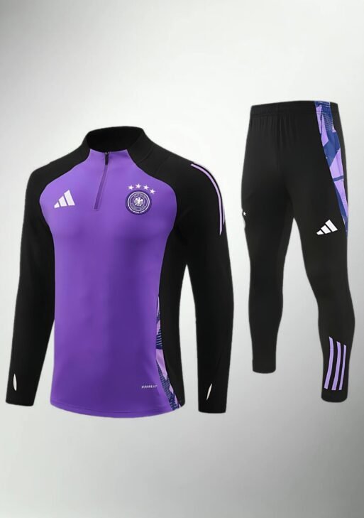 Germany Purple and Black Tracksuit