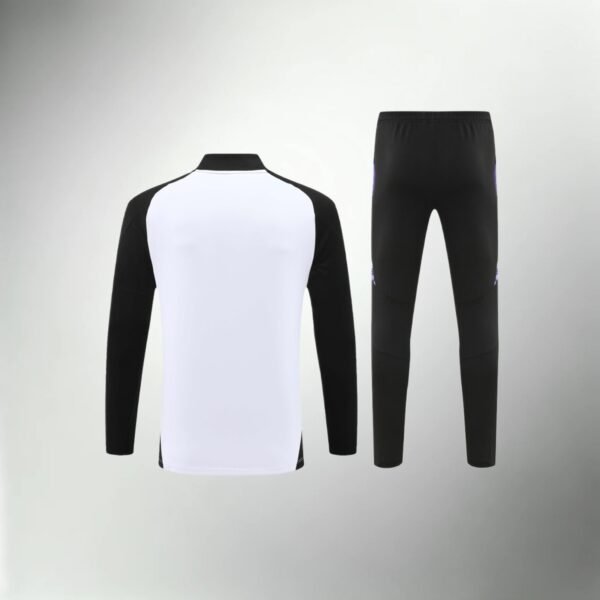Germany White, Black and Purple Tracksuit - Image 1