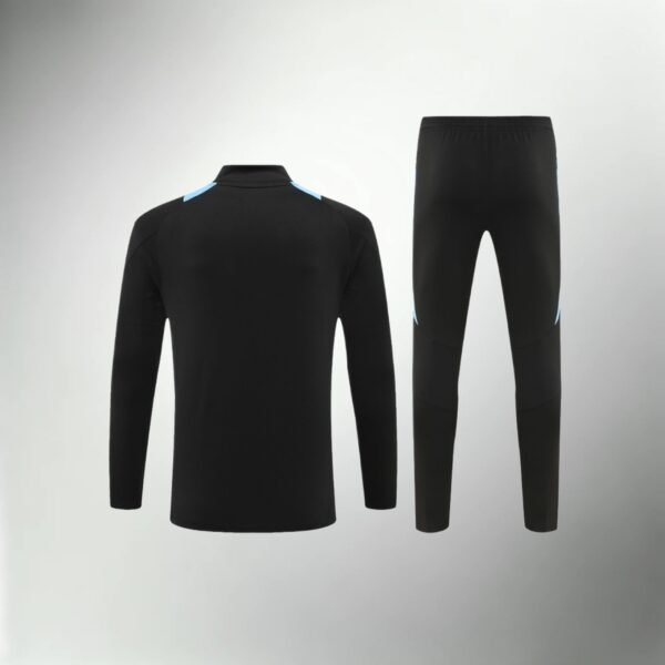 Argentina Black and Light Blue Tracksuit - Image 1