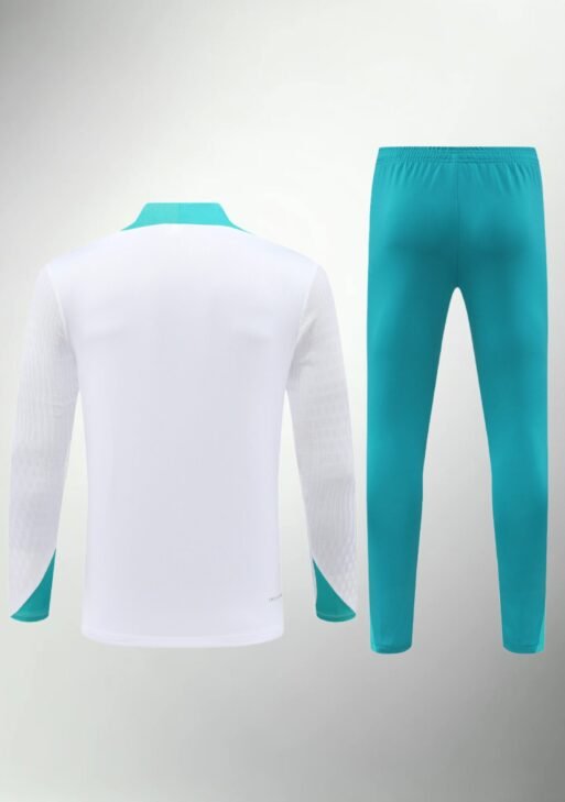 Portugal White and Turquoise Tracksuit