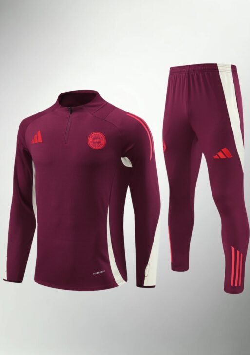 Bayern Munchen Red Tracksuit