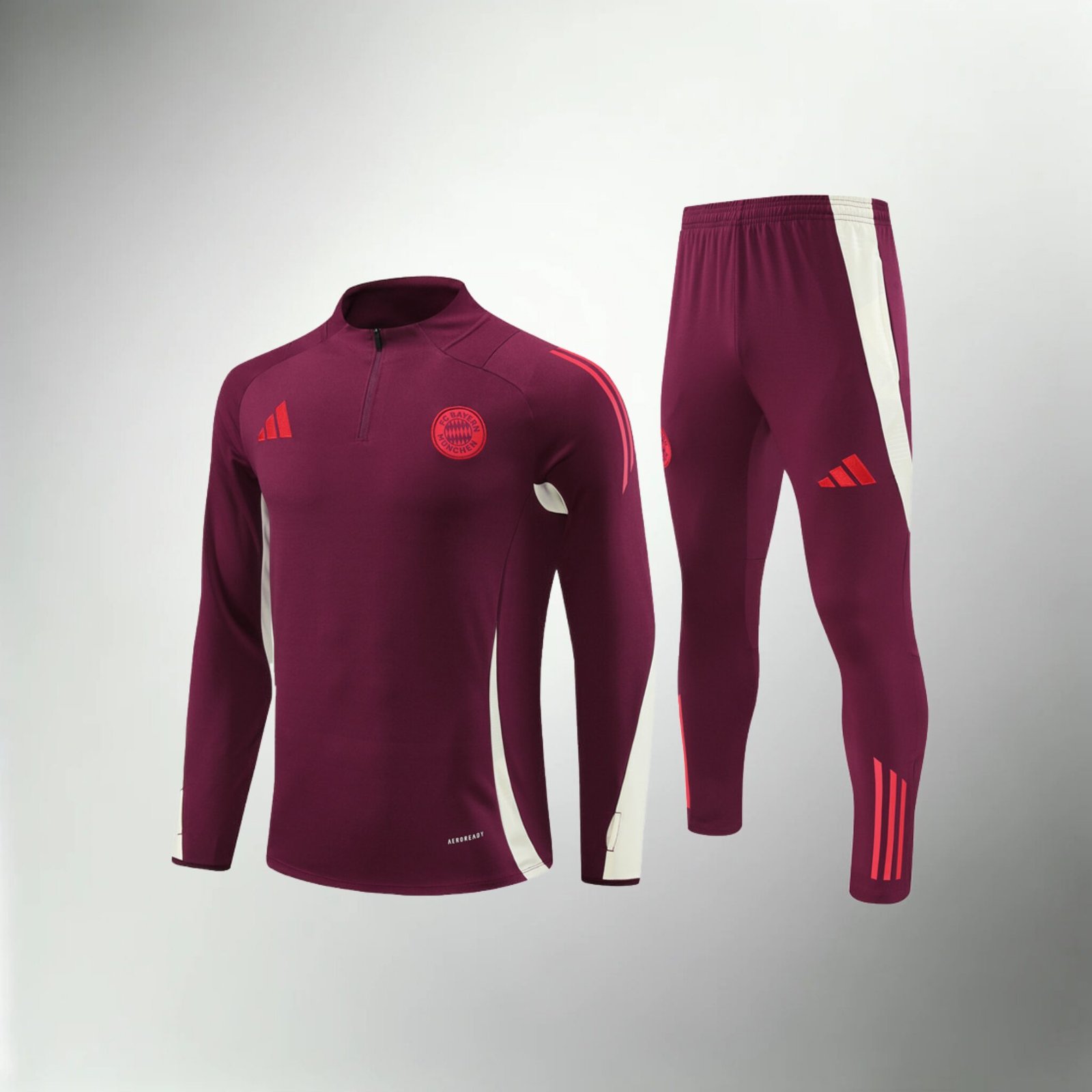Bayern Munchen Red Kids Size Tracksuit