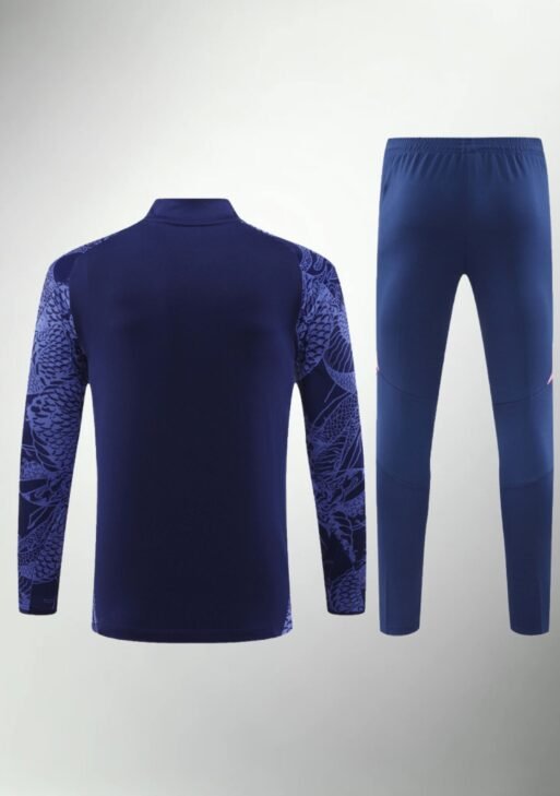 Real Madrid Blue and Pink Tracksuit