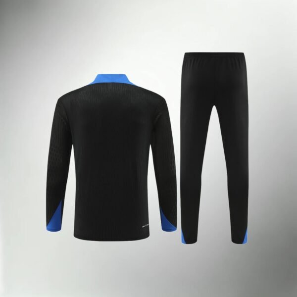 Netherlands Black and Blue Tracksuit - Image 1