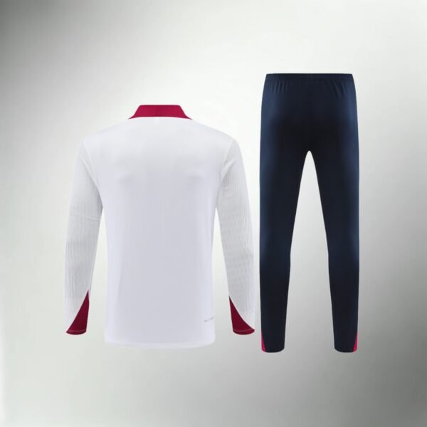 England White, Black and Red Tracksuit - Image 1