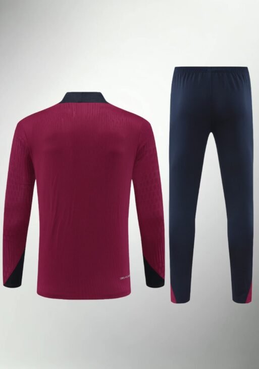 England Red and Dark Blue Tracksuit