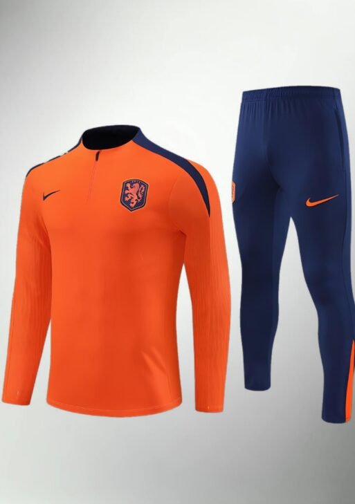 Netherlands Orange and Blue Tracksuit