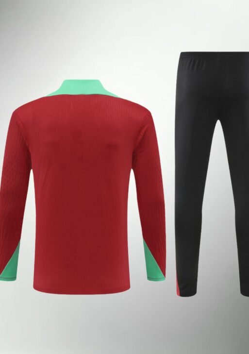 Portugal Red, Black and Turquoise Tracksuit