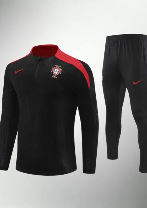Portugal Black and Red Tracksuit