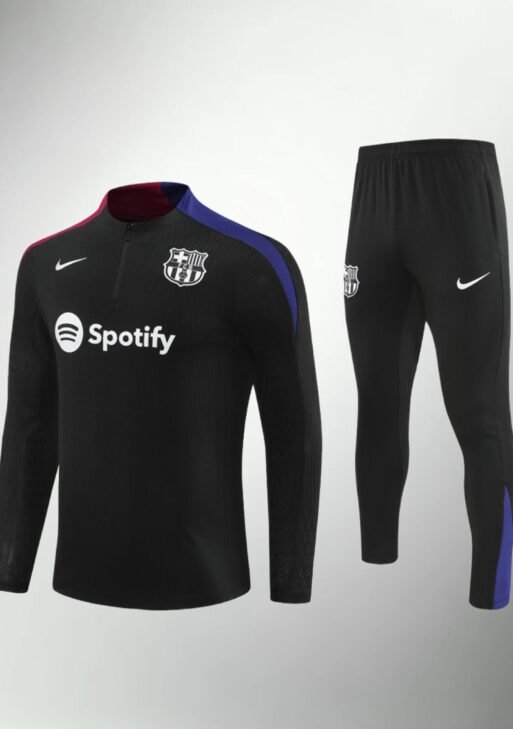 Barcelona Black Tracksuit
