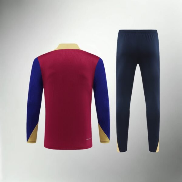 Barcelona Red, Black and Blue Kids Size Tracksuit - Image 1