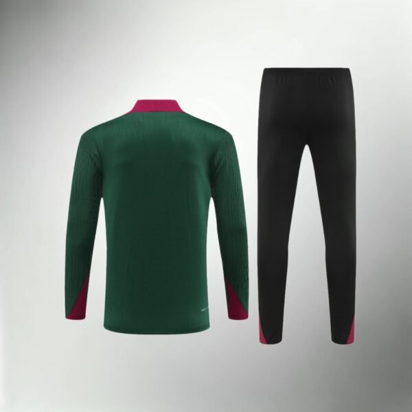 Paris Saint-Germain Green and Black Tracksuit - Image 1