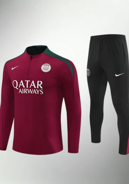 Paris Saint-Germain Half Red Kids Size Tracksuit