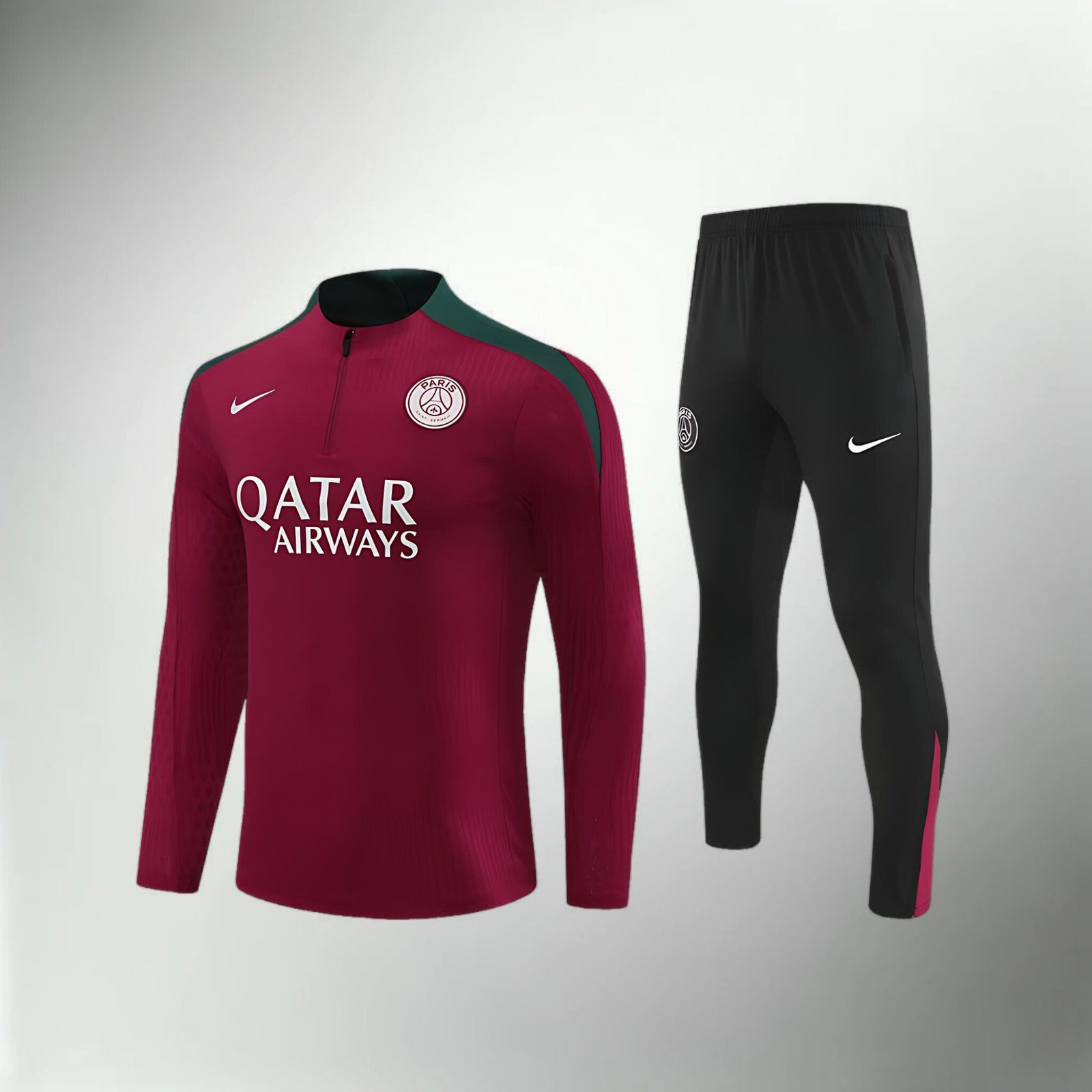 Paris Saint-Germain Half Red Kids Size Tracksuit