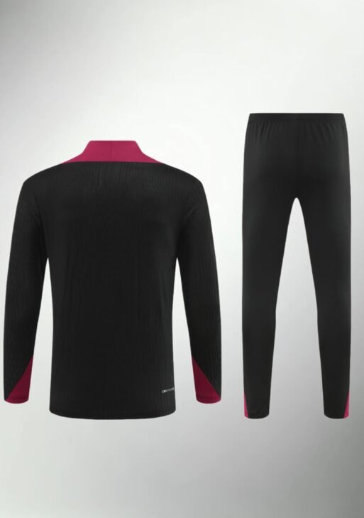 Paris Saint-Germain Black and Red Tracksuit
