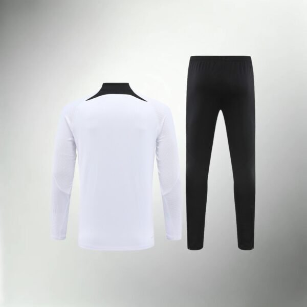 Paris Saint-Germain Black and White Tracksuit - Image 1