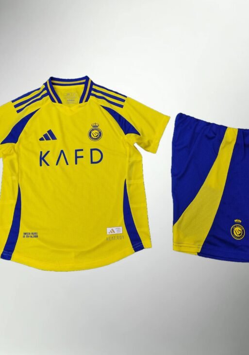Al Nassar 2024-2025 Home Kit Kids Size