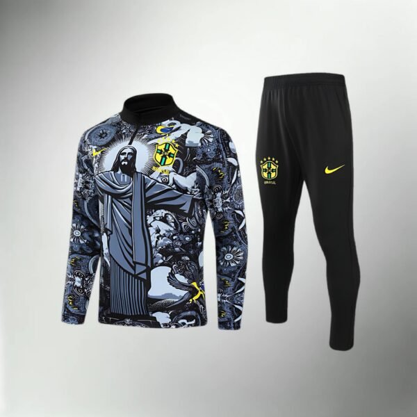 Brazil "Jesus" Special Edition Kids Size Tracksuit