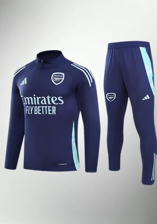 Arsenal Dark Blue Kids Size Tracksuit
