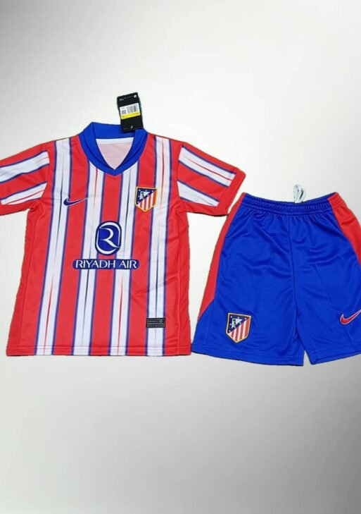 Atletico Madrid 2024-2025 Home Kit Kids Size
