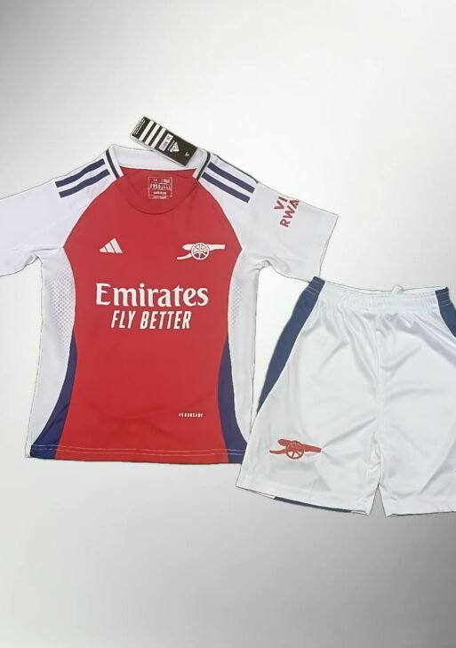 Arsenal 2024-2025 Home Kit Kids Size