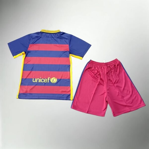 Barcelona 2015-2016 Home Kit Kids Size - Image 1