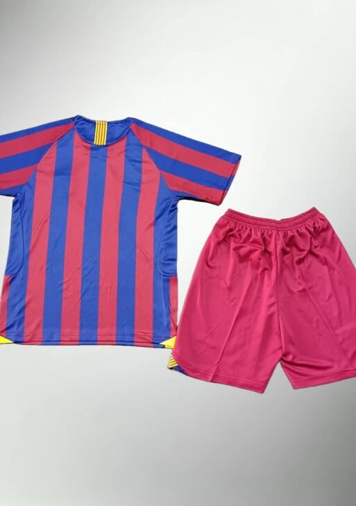 Barcelona 2005-2006 Home Kit Kids Size