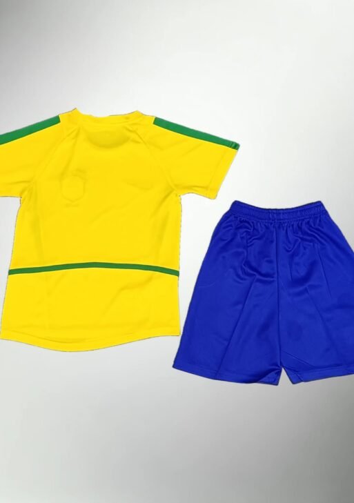 Brazil 2002-2003 Home Kit Kids Size