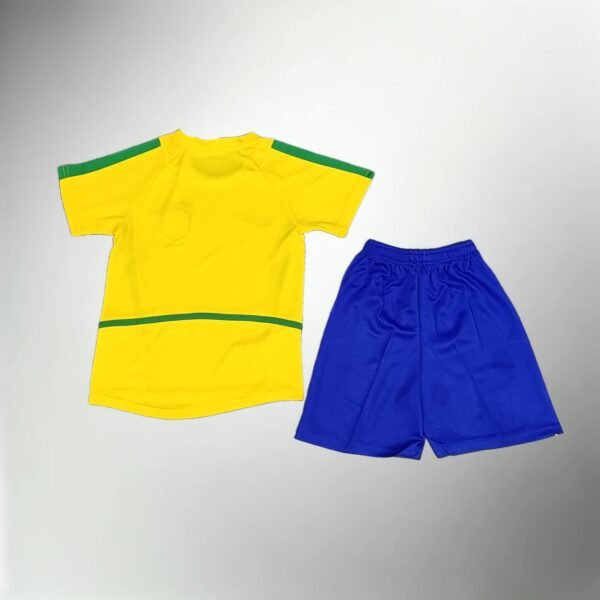 Brazil 2002-2003 Home Kit Kids Size - Image 1