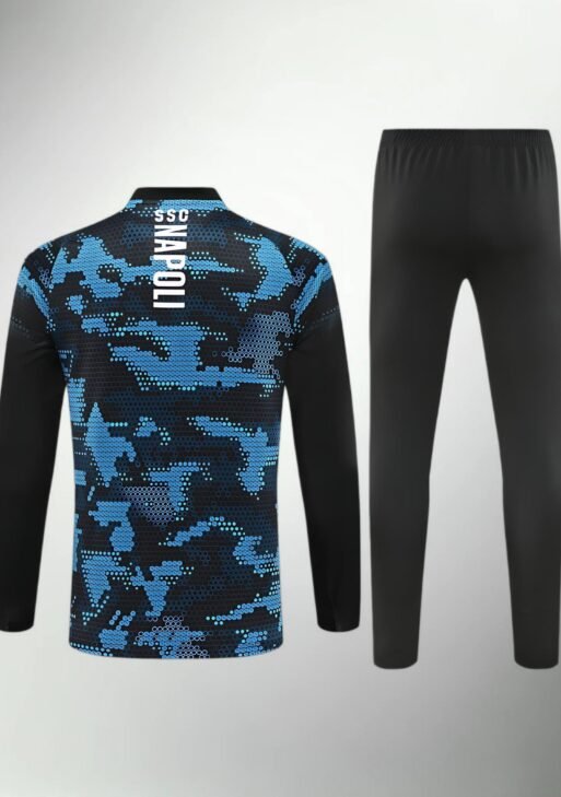 Napoli Black and Blue Tracksuit