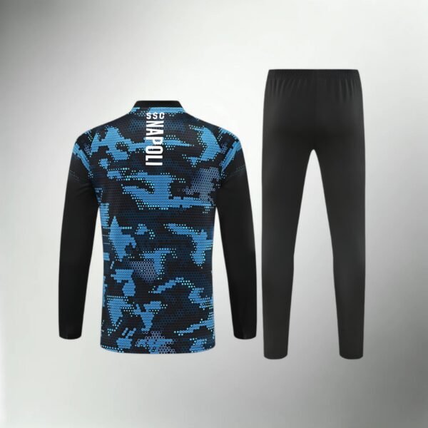 Napoli Black and Blue Tracksuit - Image 1