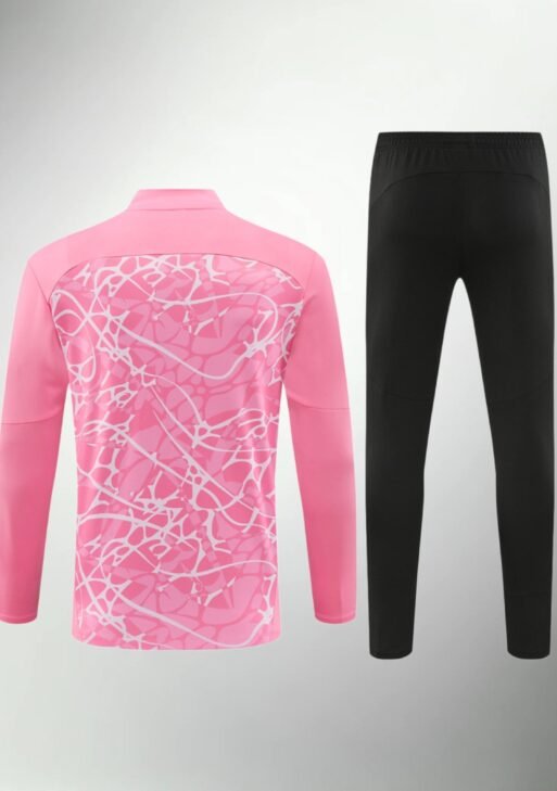 Manchester City Black and Pink Tracksuit