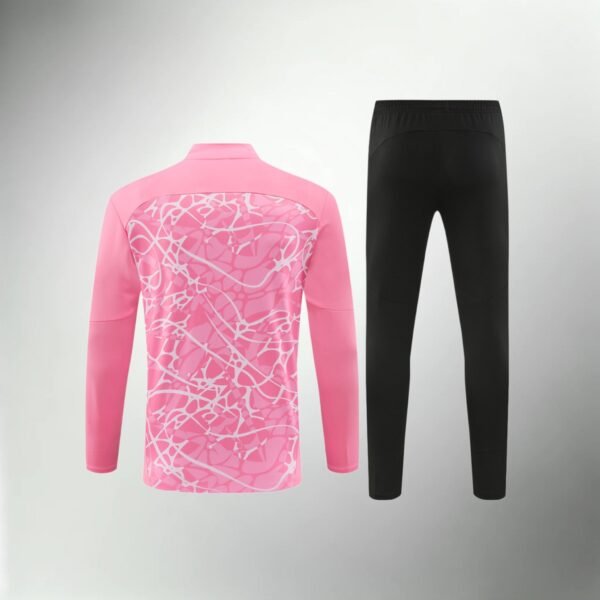 Manchester City Black and Pink Tracksuit - Image 1