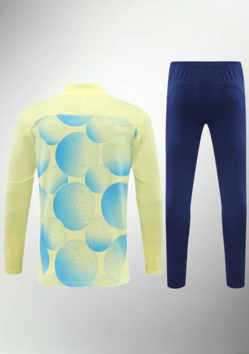 Manchester City Blue and Yellow Tracksuit