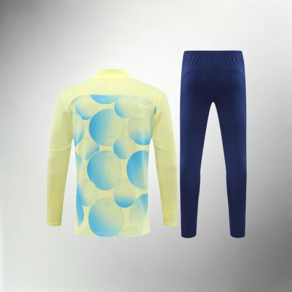 Manchester City Blue and Yellow Tracksuit - Image 1