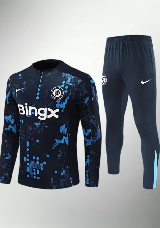 Chelsea Dark Blue Tracksuit