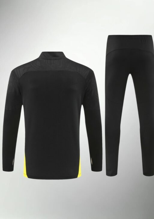 Borussia Dortmund Black and Yellow Tracksuit