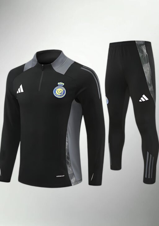 Al Nassar Black and Gray Tracksuit