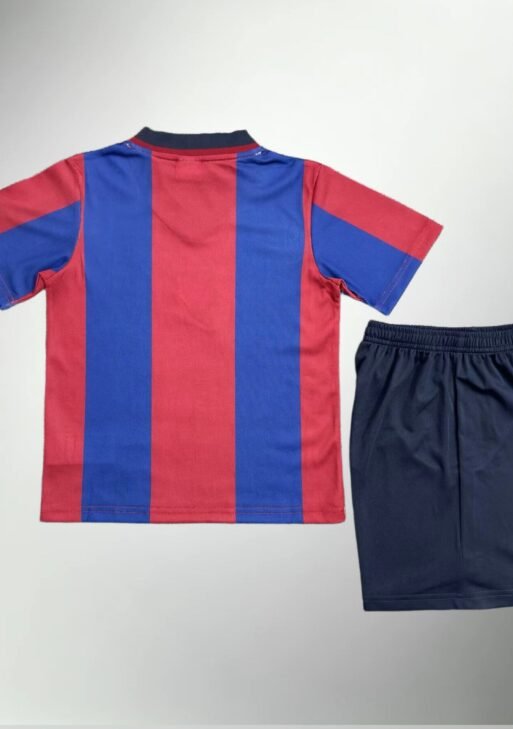 FC Barcelona 1998-1999 Home Kit Kids Size