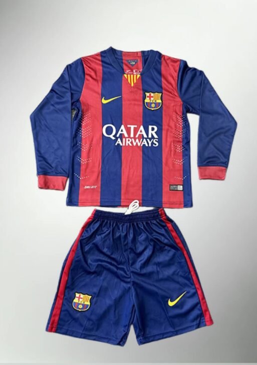 FC Barcelona 2014-2015 Home Kit Kids Size