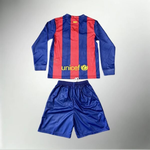 FC Barcelona 2014-2015 Home Kit Kids Size - Image 1