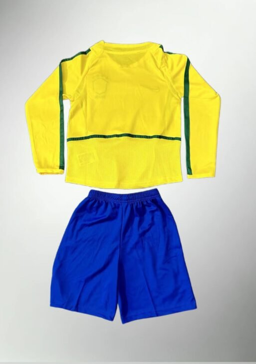Brazil 2002-2003 Home Kit Kids Size