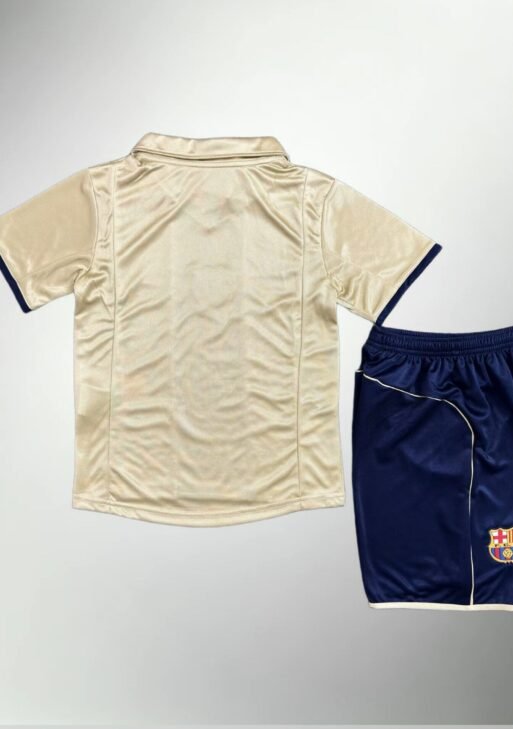 FC Barcelona 2001-2002 Away Kit Kids Size