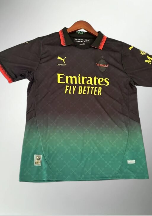 AC Milan X Off-White 2024-2025 Special Kit